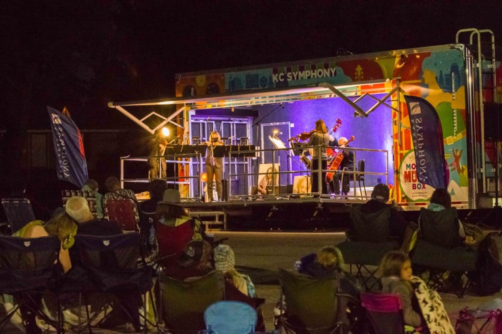 Mobile Music Box outdoor concerts Kansas City Symphony